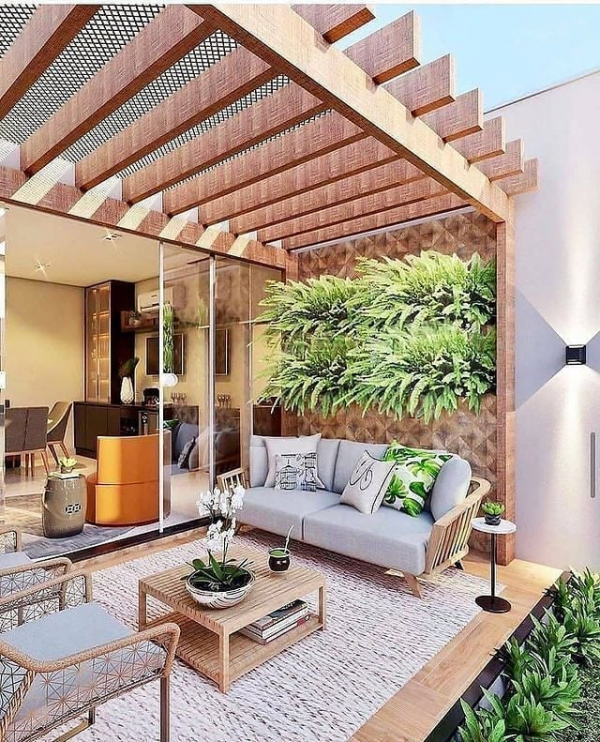 Desain Teras Belakang Rumah 17 - Desain id